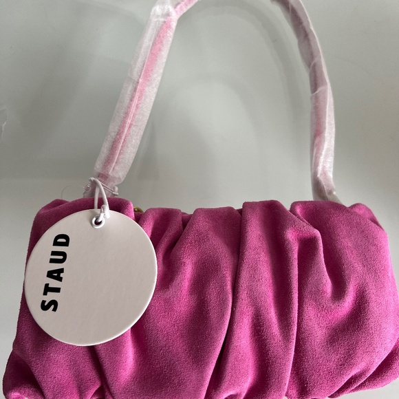 STAUD Handbags - STAUD Bean Lollipop Suede Convertible Bag